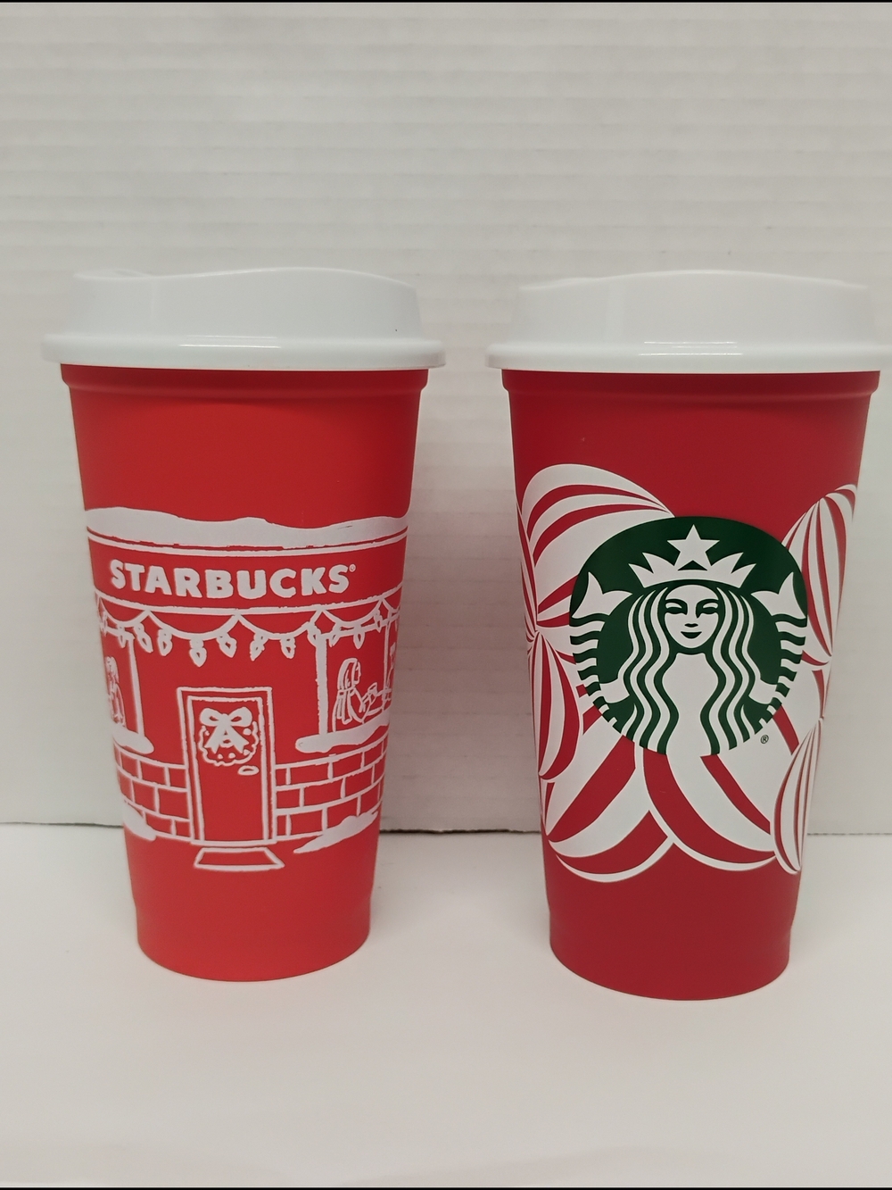 Starbucks Red Cup Day Holiday Reusable Cups (Set of 2)